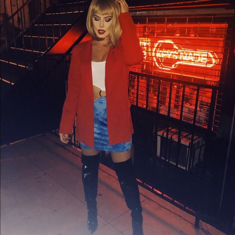 Pretty Woman Costume & F21 Over The knee Boots